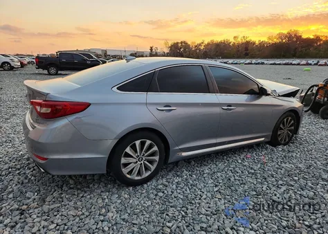 2016 Hyundai Sonata Sport from USA, damaged, VIN 5NPE34AF2GH402915